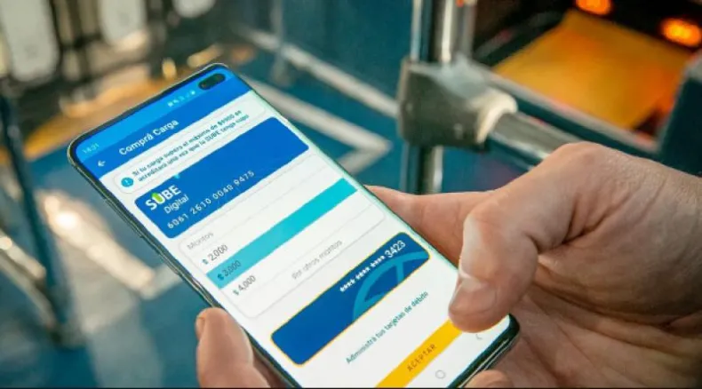 La SUBE Digital solo estará disponible para celulares con NFC