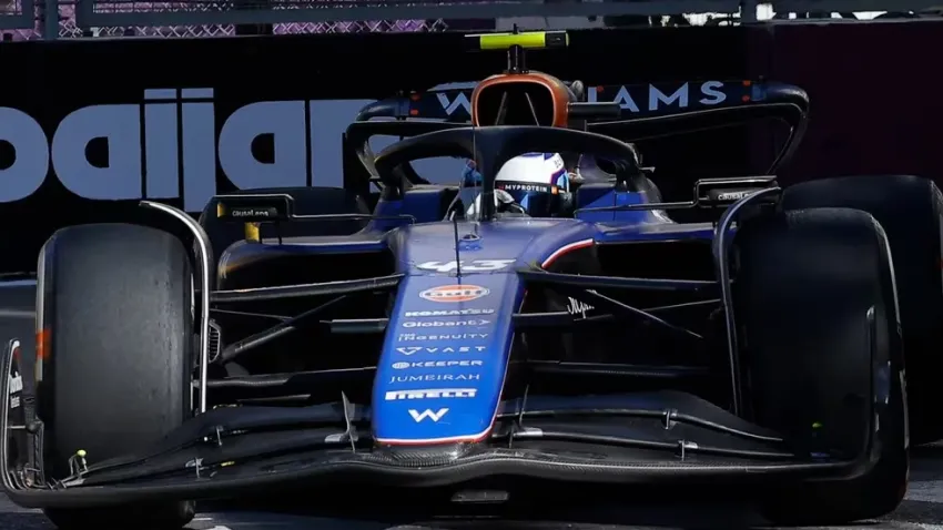 Franco Colapinto tubo una gran largada, pero el equipo Williams se equivocó en la estrategia