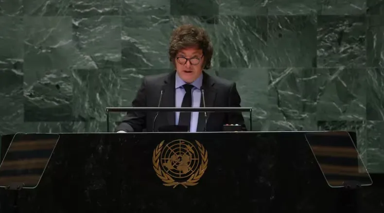 Javier Milei acusó a la ONU de “imponer una ideología socialista”