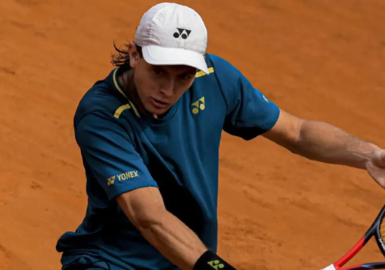 Lautaro Midón no pudo extender su participación en el Challenger de Santiago de Chile