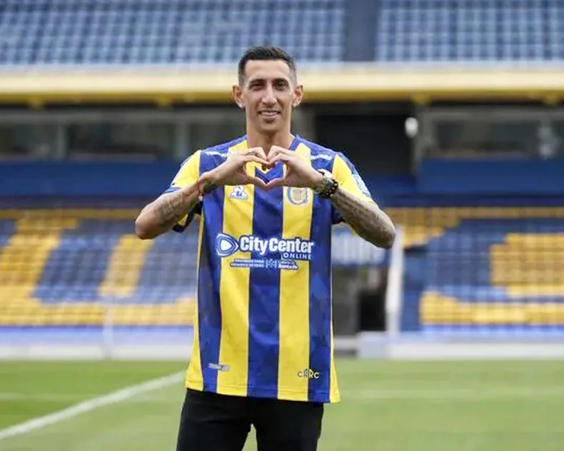 Di María y una presentación llena de emoción en su vuelta a Central