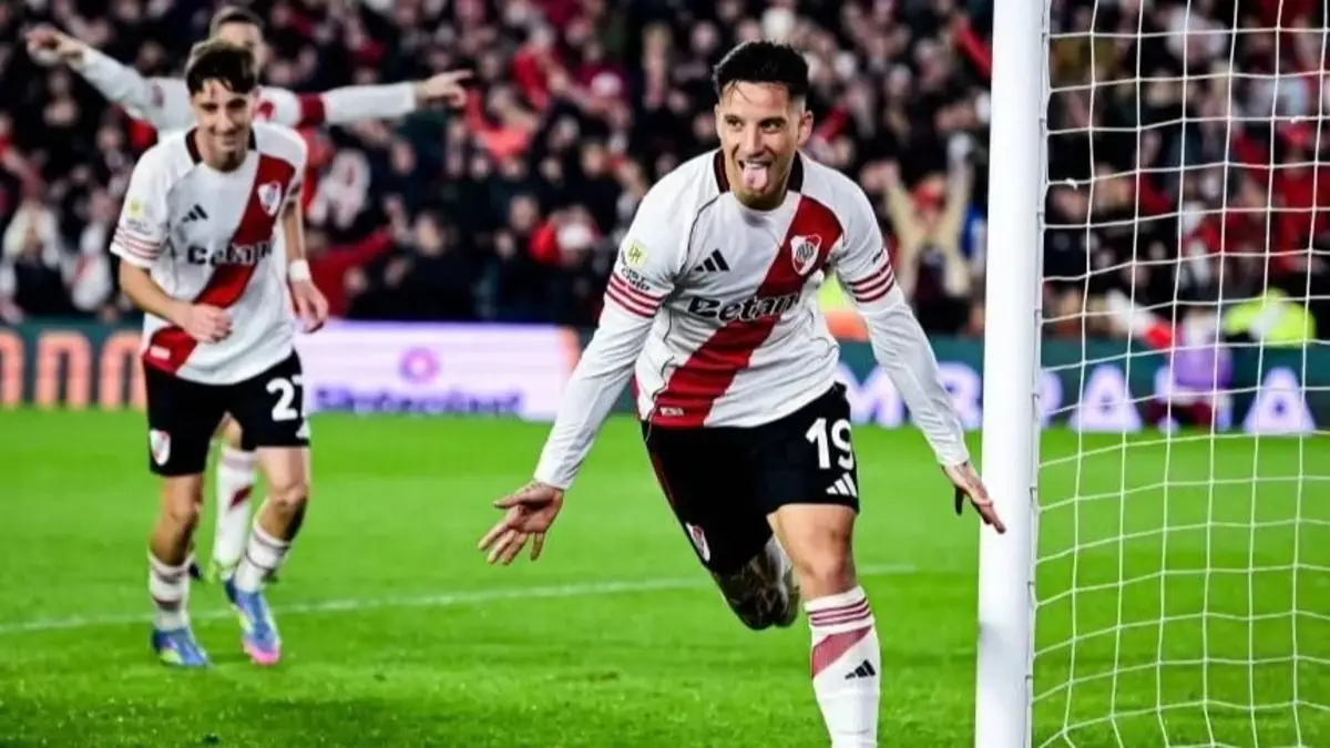 Con dobletes de Driussi y Galoppo, River goleó 4-2 a Godoy Cruz