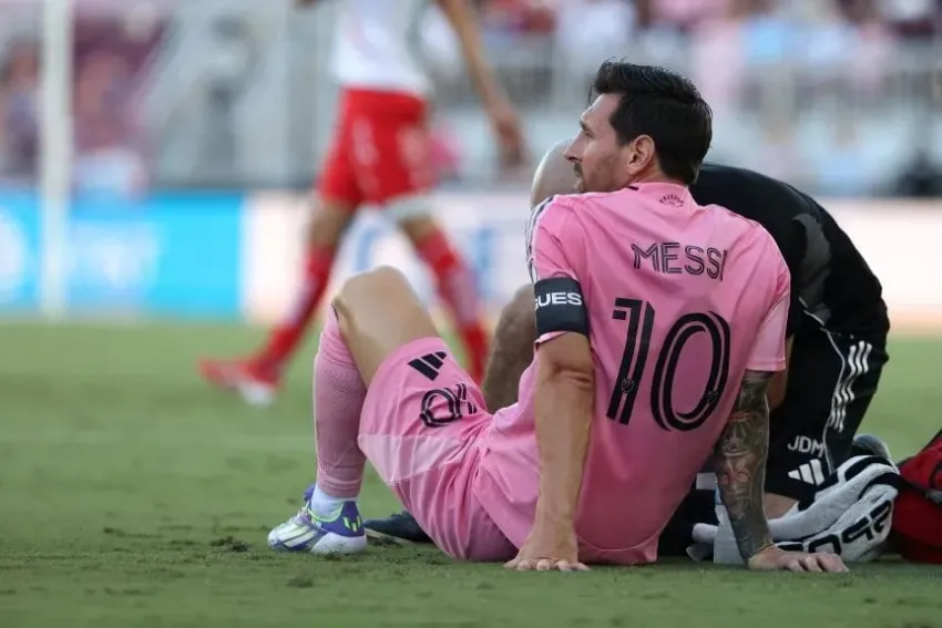 Messi lesionado: qué dice el parte oficial de Inter Miami