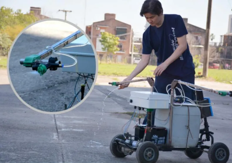 UNNE creó un robot que optimiza el riego agrícola