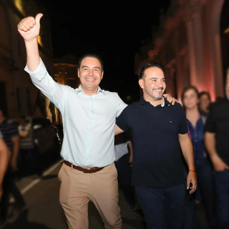 Juan Pablo Valdés fue electo gobernador tras el amplio triunfo de Vamos Corrientes