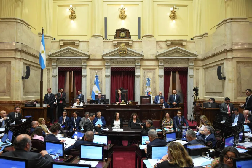 Senadores rechazan el veto de Milei a la distribución de ATN