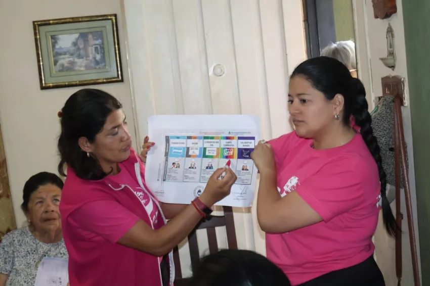 Como saber donde votas el Domingo 26