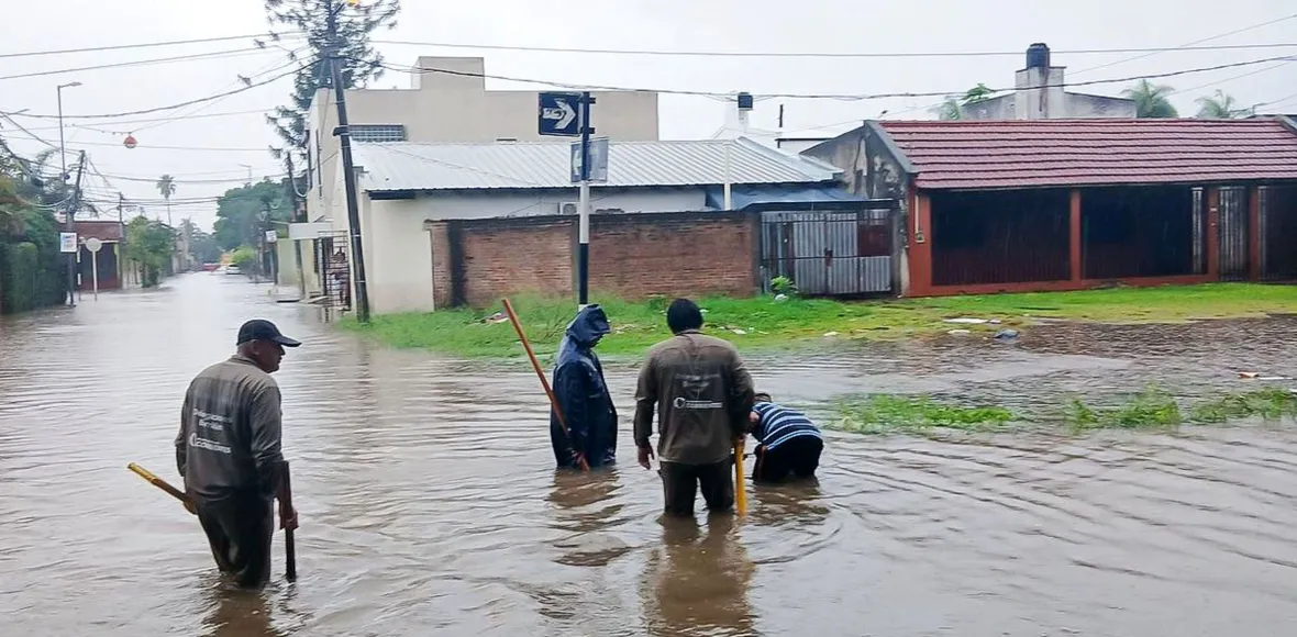 El Gobierno provincial asiste a familias afectadas por el temporal